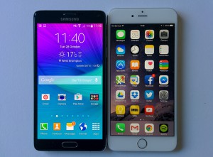 Comparing Samsung Galaxy Note 5 &Amp; iPhone 6 Plus