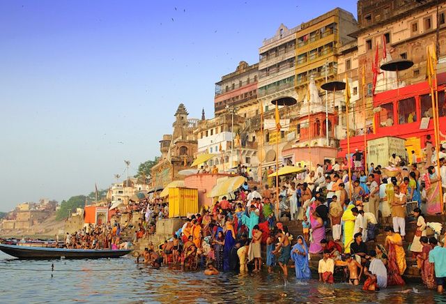 holy city of Varanasi